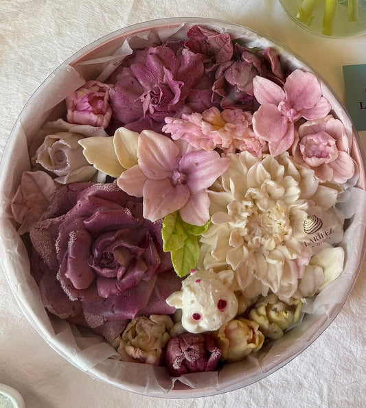 Round Zefir Flower Box 24cm